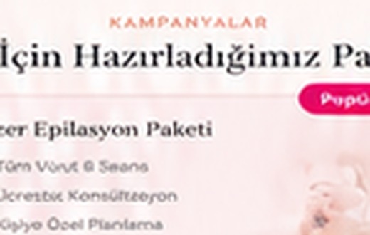 Lazer Epilasyon Paketi